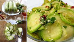 Кабачки в азиатском стиле