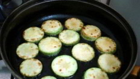 кабачки в сливках