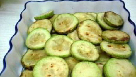 кабачки в сливках