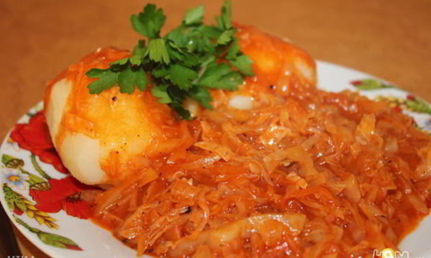 Рецепт капусты тушенной