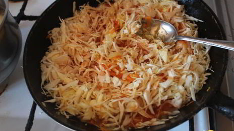 капуста тушенная