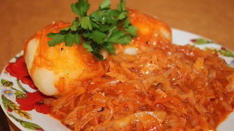 капуста тушенная