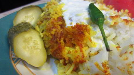 карри бириани — запеченный карри с рисом и вкуснейшей корочкой