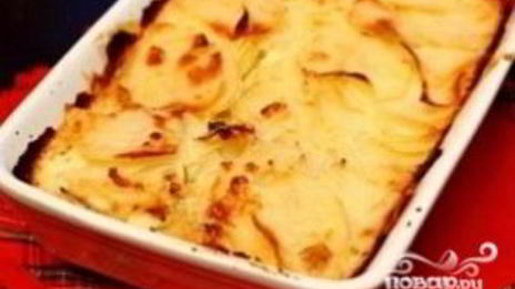 картофель тушеный в духовке