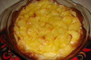 Картофель в молоке, запеченный в духовке