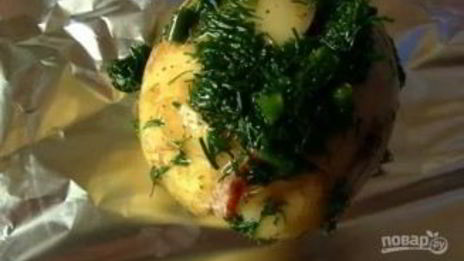 картошка по-украински, запеченная в духовке