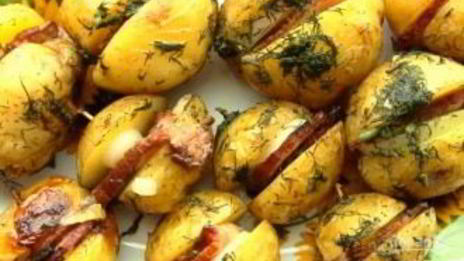 картошка по-украински, запеченная в духовке