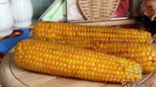 Кукуруза запеченная в пакете