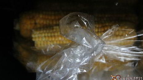 кукуруза запеченная в пакете