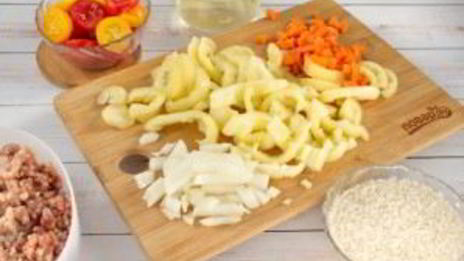 ленивый фаршированный перец