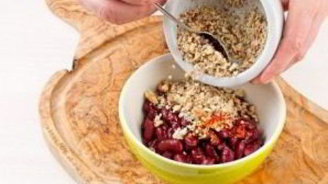 лобио из консервированной красной фасоли