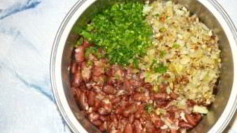 лобио из красной фасоли по-грузински