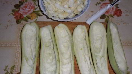 молоденькие фаршированные кабачки