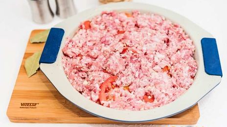 мусака с баклажанами и фаршем