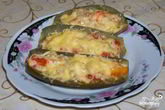 Огурцы, фаршированные мясом