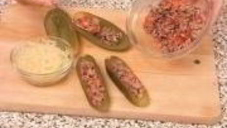 огурцы, фаршированные мясом