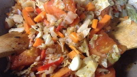 овощи тушеные полубигус