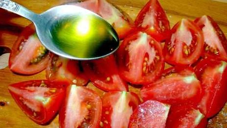 печеные помидоры