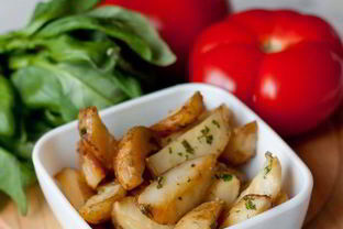 Пикантный запеченный картофель