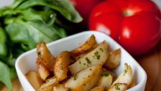 Пикантный запеченный картофель