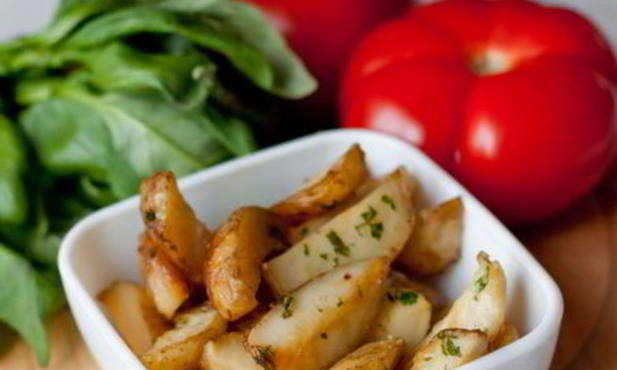 Рецепт пикантного запеченного картофеля