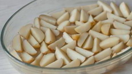 пикантный запеченный картофель