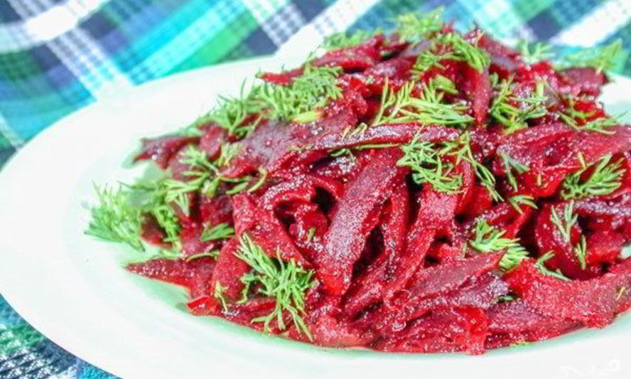 Рецепт свеклы, тушенной с луком