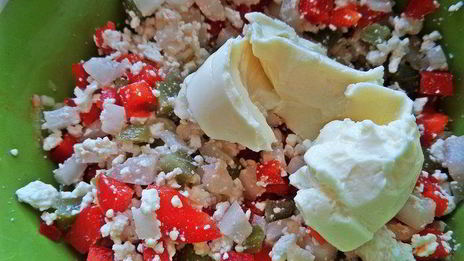 цукини, запеченные с начинкой