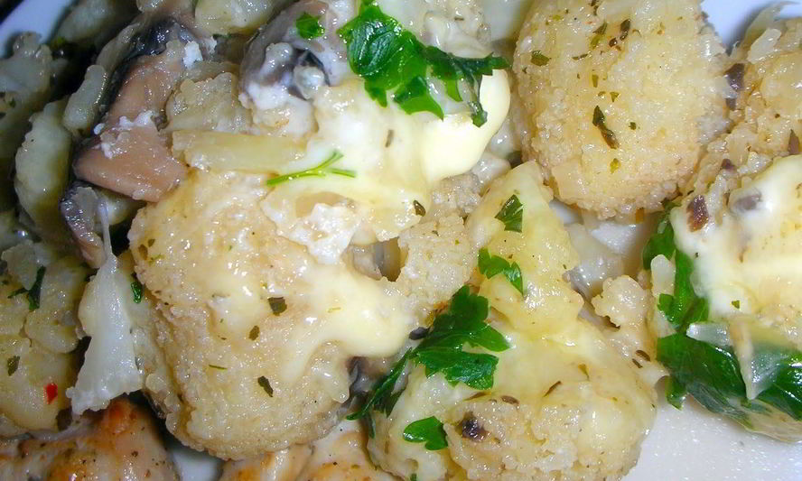 Рецепт цветной капусты с плавленым сыром