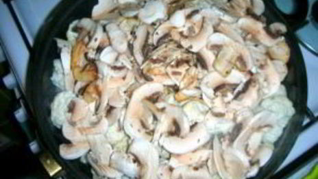 цветная капуста с плавленым сыром