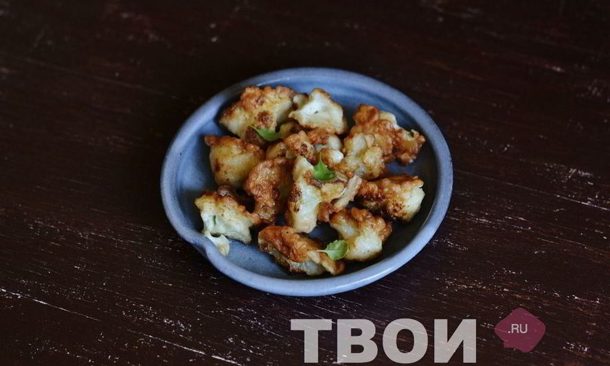 Рецепт цветной капусты в кляре