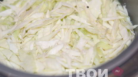 тушеная капуста с мясом в мультиварке