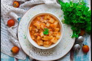 Тушеная картошка