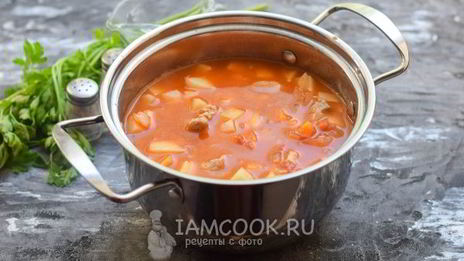 тушеная картошка