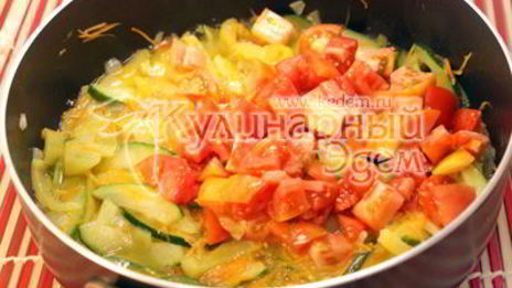 тушеные овощи