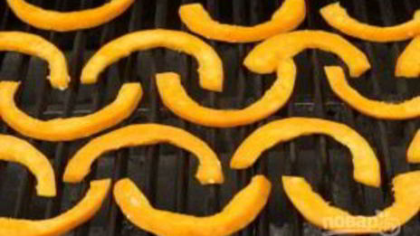 тыква на гриле