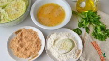 вегетарианские отбивные из кабачков