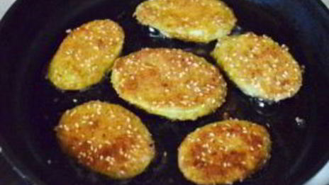 вегетарианские отбивные из кабачков
