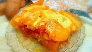 Запеченная тыква с сыром