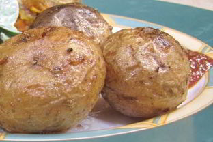 Запеченный картофель с семенами фенхеля