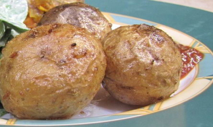 Рецепт запеченного картофеля с семенами фенхеля