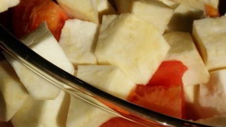 запеченные зимние овощи