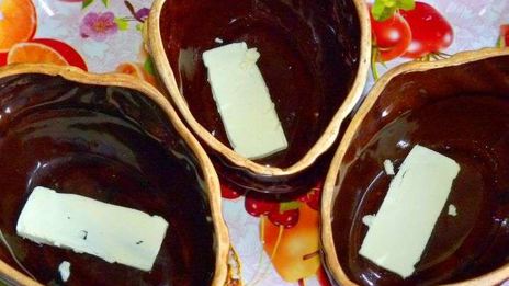 куриная печень в горшочках с картошкой