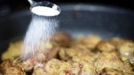 куриная печень, жареная с луком