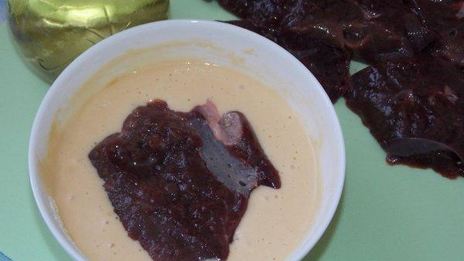 отбивные из печени говяжьей