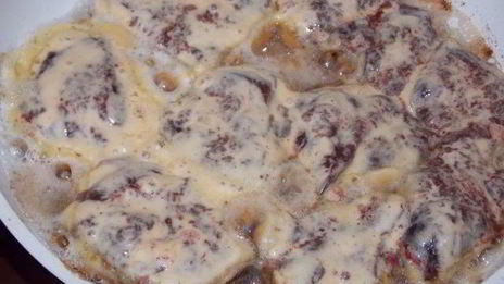 отбивные из печени говяжьей