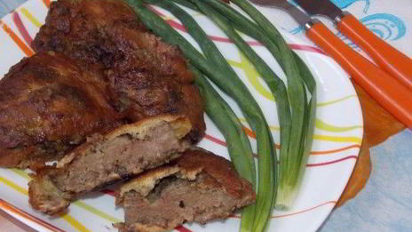 отбивные из печени говяжьей