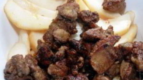 печень куриная на сковороде