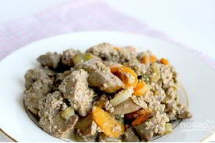 Печень куриная с молоком