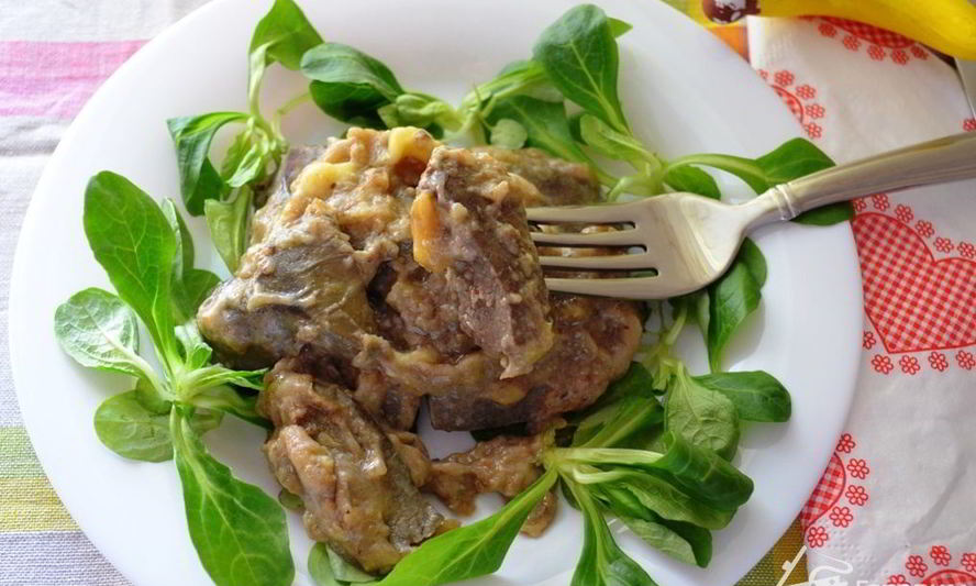 Рецепт печени с бананами по-бразильски